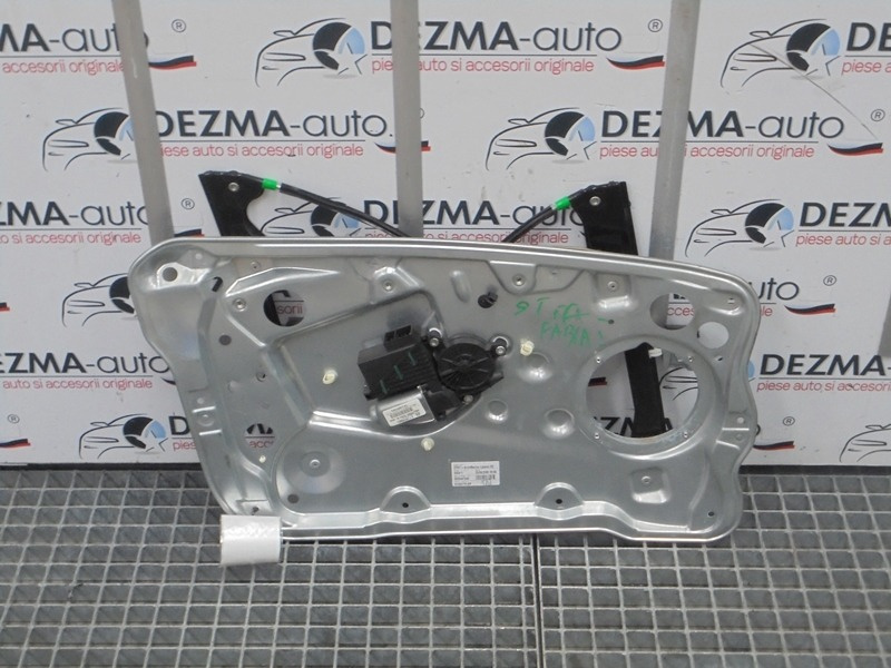 Macara cu motoras stanga fata, 6Y0837755C, Skoda Fabia 1 (6Y2) (id:284602)