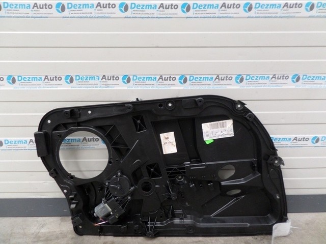Macara cu motoras stanga fata 8A61-14A389-A, Ford Fiesta 6, 2008-In prezent