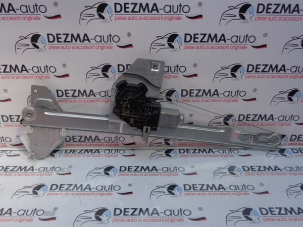 Macara cu motoras stanga fata, 9672946680, Peugeot Partner platforma