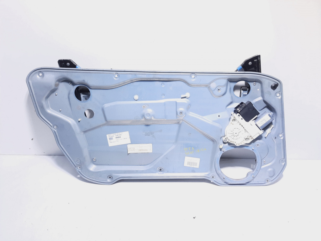 Macara cu motoras stanga fata, cod 6L3837755AC, Seat Ibiza 4 (6L1) (pr:pr)