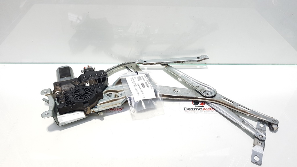 Macara cu motoras stanga fata, Opel Astra H, cod GM13100417