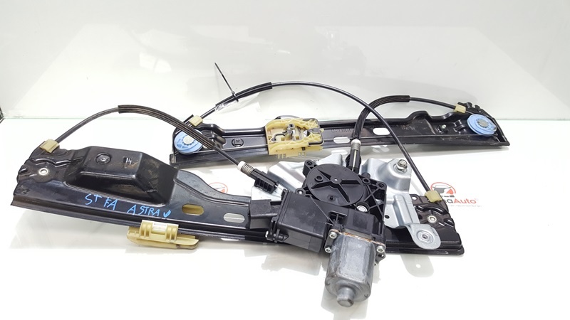 Macara cu motoras stanga fata, Opel Astra J, GM13350757