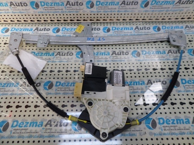 Macara cu motoras stanga fata Peugeot 307 2002-2008, 9681587880
