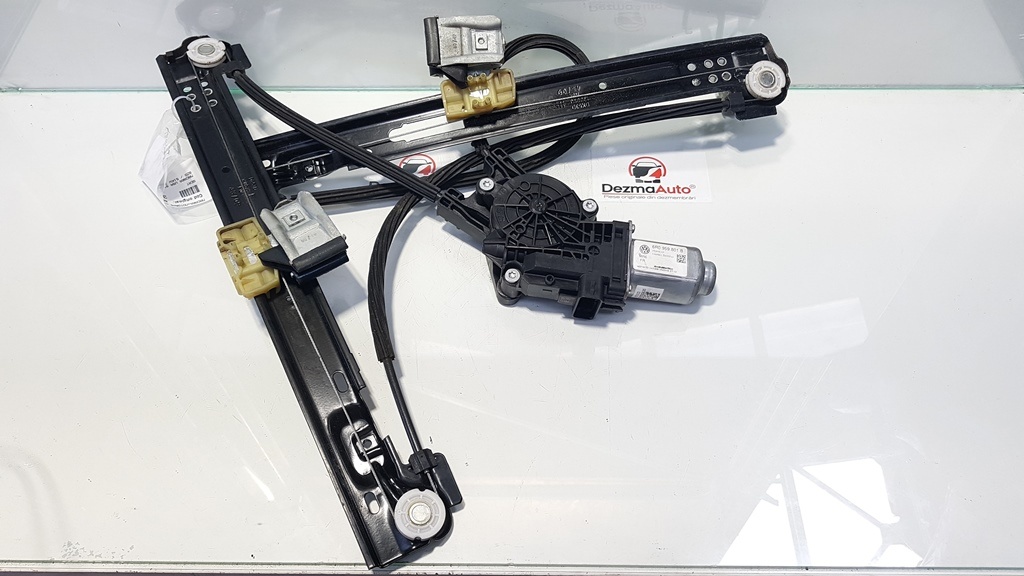 Macara cu motoras stanga fata, Seat Ibiza 5 (6J5) cod 6R0959801B (id:375400)