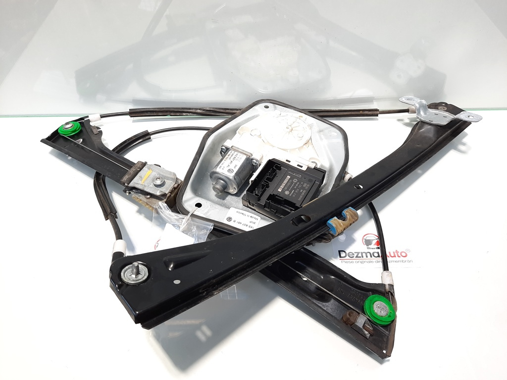 Macara cu motoras stanga fata, Vw Golf 5 Variant (1K5) [Fabr 2007-2009] 1K5837461B (id:431009)