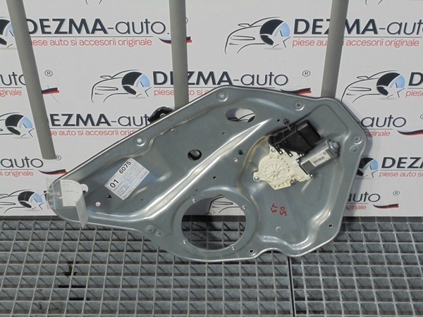 Macara cu motoras stanga spate 1K9839755A, 1K0959703AG, Vw Golf 5 Variant (1K5) (id:236532)