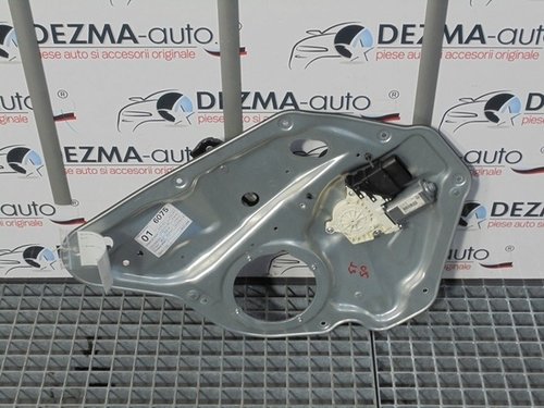 Macara cu motoras stanga spate 1K9839755A, 1K0959703AG, Vw Golf 5 Variant (1K5) (id:236532)