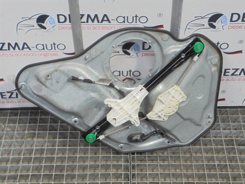 Macara cu motoras stanga spate, 1K9839755A, 1K0959703P, Vw Golf 5 Variant (1K5) (id:263482)