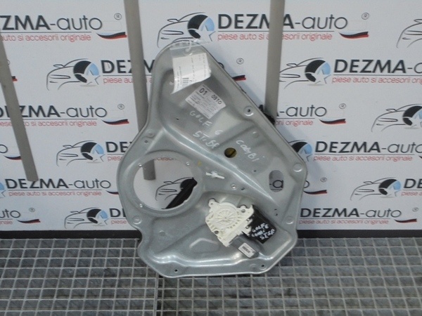 Macara cu motoras stanga spate, 1K9839755A, 1K0959703AG, Vw Golf 6 Variant (AJ5) (id:245612)