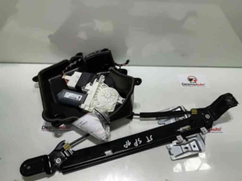Macara cu motoras stanga spate, 1P0839401B, 1K0953703N, Seat Leon (1P1) (id:320294)