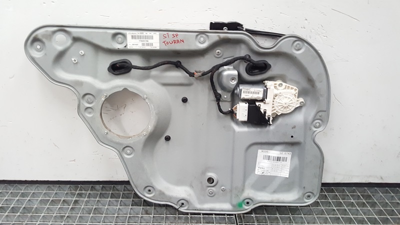 Macara cu motoras stanga spate, 1T0839729G, 1K0959703B, Vw Touran (1T1, 1T2) (id:343937)