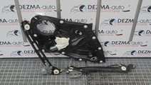 Macara cu motoras stanga spate 3C8839755D, Vw Pass...