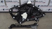 Macara cu motoras stanga spate 3C8839755D, Vw Pass...