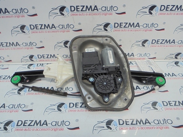 Macara cu motoras stanga spate, 5M0839461, 5M0839401C, Vw Golf 5 Plus (5M1) (id:264199)