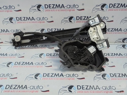 Macara cu motoras stanga spate, 6J4839401C, 6R0959811D, Seat Ibiza 5 (6J5) (id:254531)