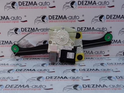 Macara cu motoras stanga spate, 8P4959801F, Audi A3 Sportback (8P)