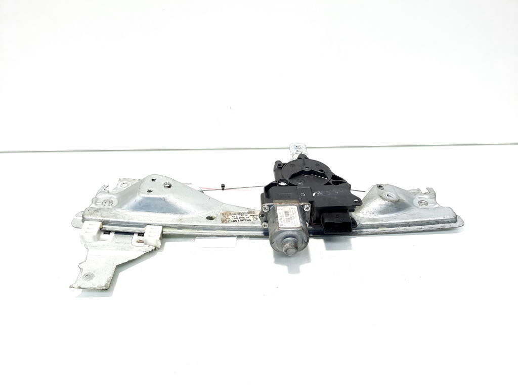 Macara cu motoras stanga spate, cod 9680979080, Peugeot 308 SW (id:526002)