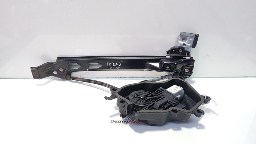 Macara cu motoras stanga spate, Seat Ibiza 5 ST (6J8) [Fabr 2010-2017] 6J8839401B, 6R0959811D (id:410213)