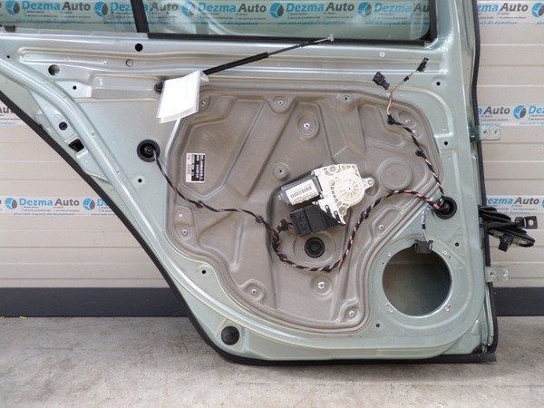 Macara cu motoras stanga spate Skoda Octavia 2 1Z3, 2004-2013