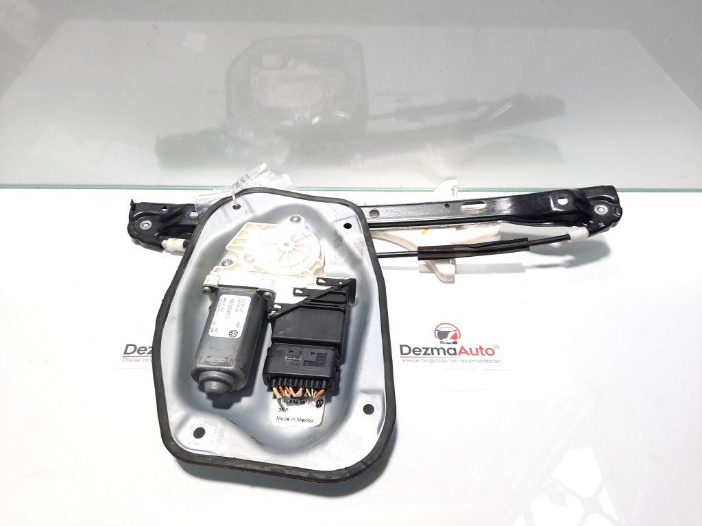 Macara cu motoras stanga spate, Vw Jetta 3 (1K2) [Fabr 2005-2010] 1K5839401G, 1K0959703R (id:444610)
