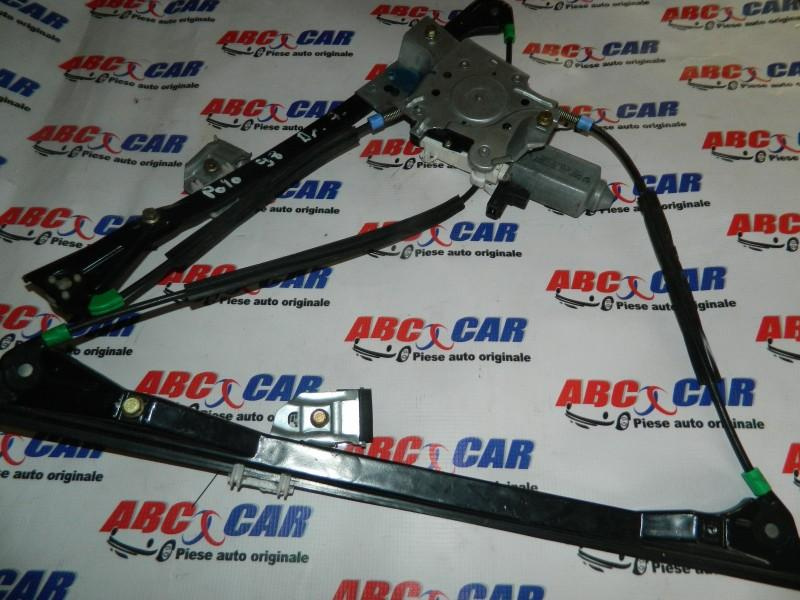 Macara cu motoras usa dreapta fata Volkswagen Polo 1999-2001 6N4959801B