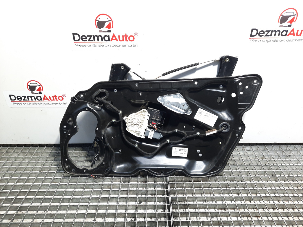 Macara cu motoras usa dreapta fata, Vw Passat (3C2) [Fabr 2005-2010] 3C2837756L, 3C2837462H (id:447472)