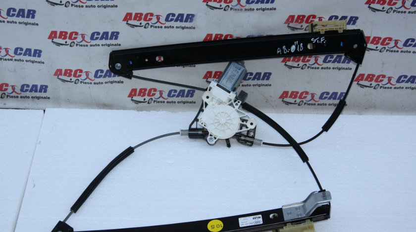 Macara cu motoras usa stanga fata Audi A8 4N (D5) 2017-prezent 4N0837461, 4K0959802