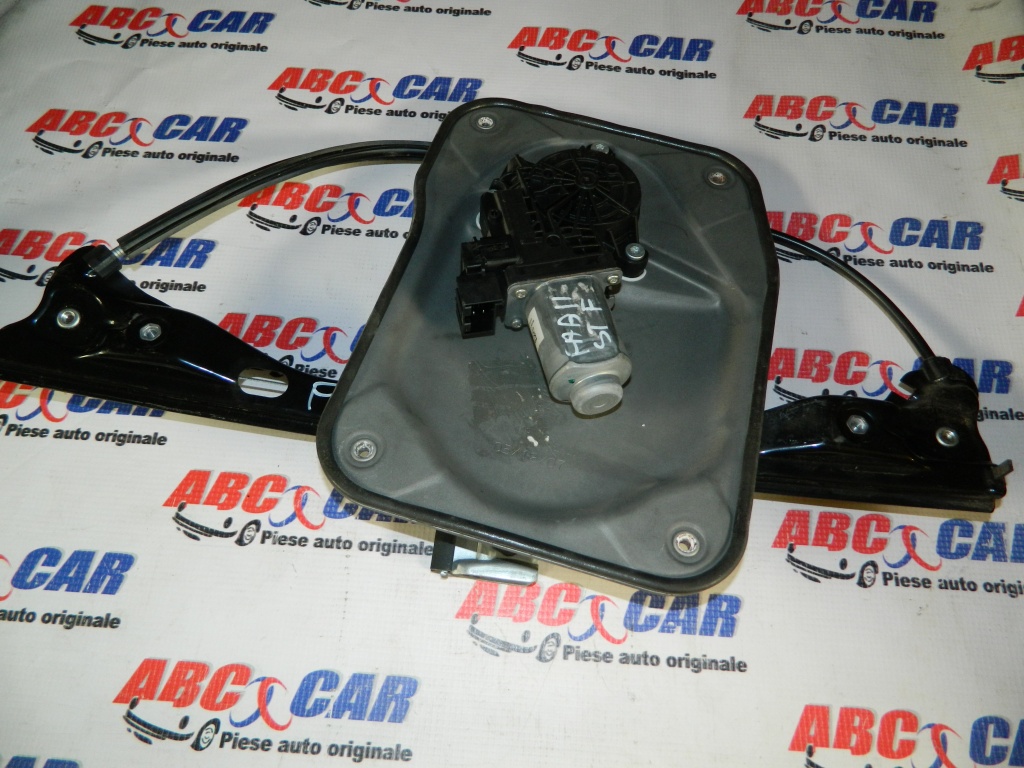 Macara cu motoras usa stanga fata Skoda Fabia 2 (5J) model 2010