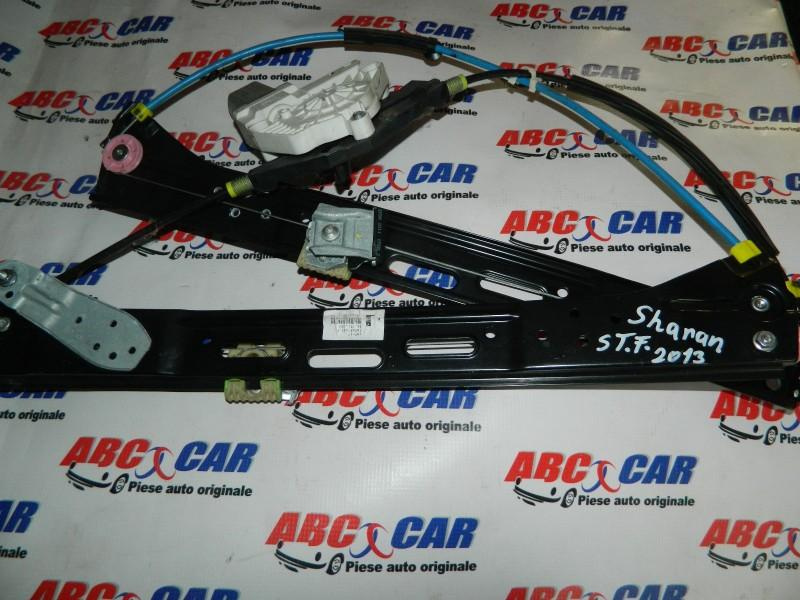 Macara cu motoras usa stanga fata Volkswagen Sharan 2010-2015 7N 8K0959802B