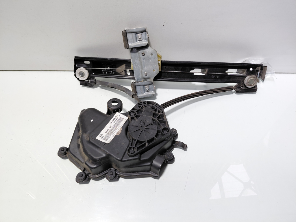 Macara cu motoras usa stanga spate, cod 6J4839401C, Seat Ibiza 5 (6J5) (id:697178)