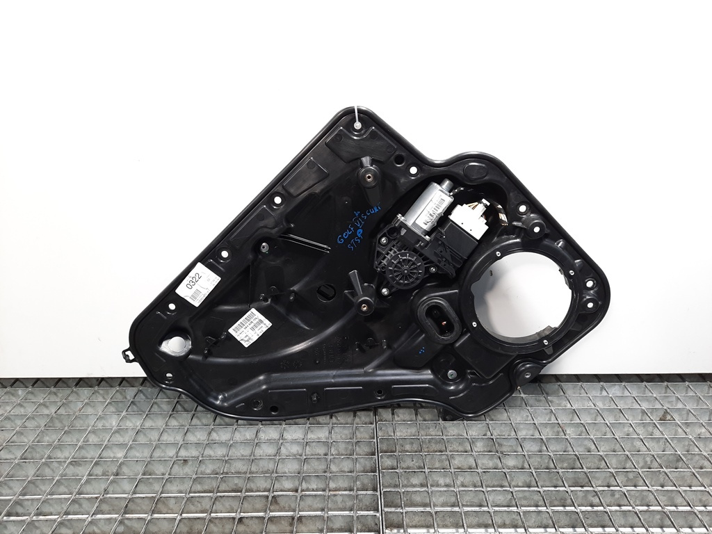 Macara cu motoras usa stanga spate, Volkswagen Golf 6 (5K1) [Fabr 2009-2013] 5K4839755L (id:429776)