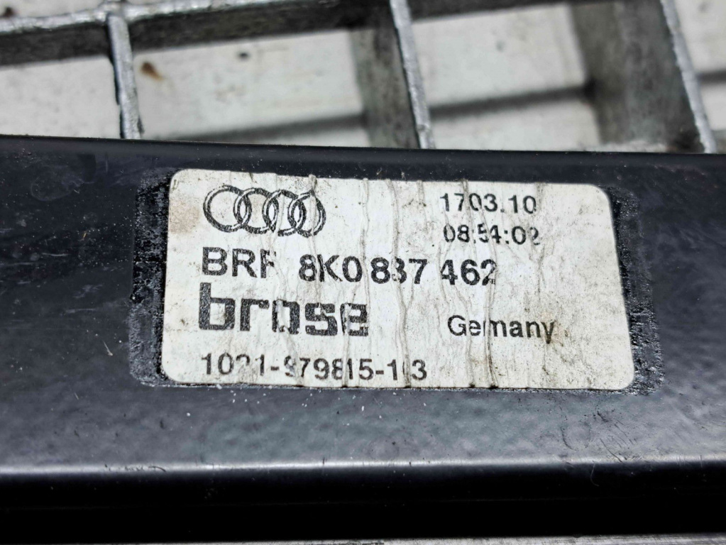 Macara electrica geam dreapta fata Audi A4 (8K2, B8) [Fabr 2008-2015] 8K0837462