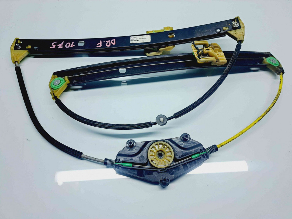 Macara electrica geam dreapta fata Audi A4 (8K2, B8) [Fabr 2008-2015] 8K0837462D