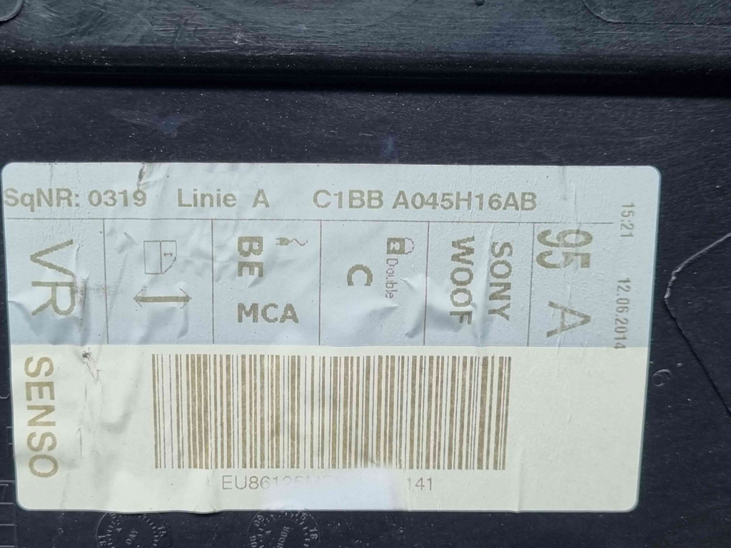 Macara electrica geam dreapta fata Ford Fiesta 7 [Fabr 2017-prezent] C1BB-A045H16-AB