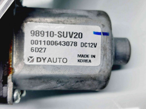 Macara electrica geam dreapta fata Opel Mokka [Fabr 2012-2019] 98910SUV20