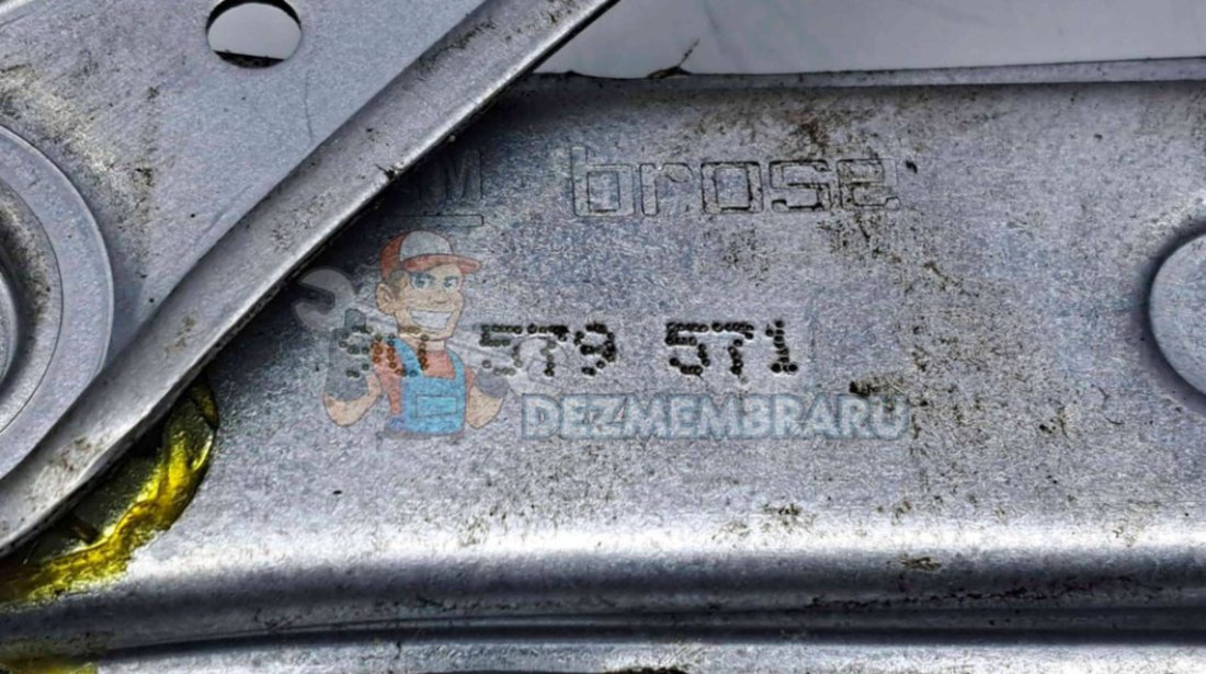 Macara electrica geam dreapta fata Opel Zafira A (F75) [Fabr 1999-2005] 90579571