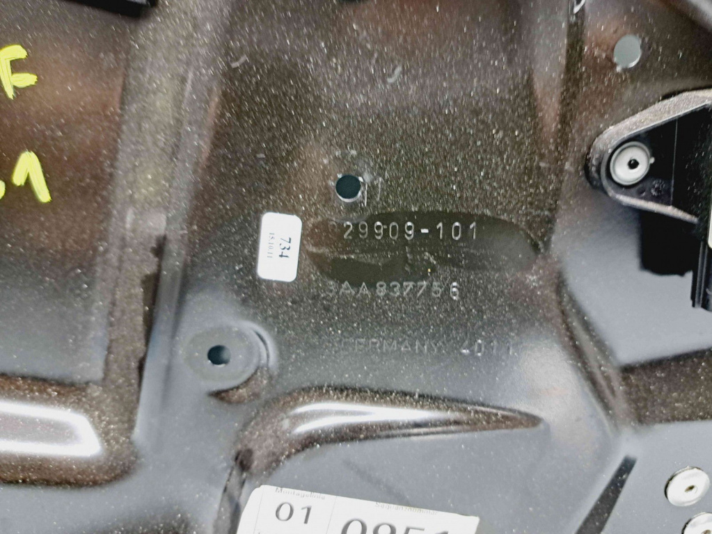 Macara electrica geam dreapta fata Volkswagen Passat B7 (365) Variant [Fabr 2010-2014] 3AA837756