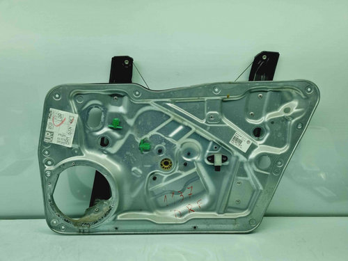 Macara electrica geam dreapta fata Volkswagen Tiguan (5N) [Fabr 2007-2016] 5N0837756 5N2837730F