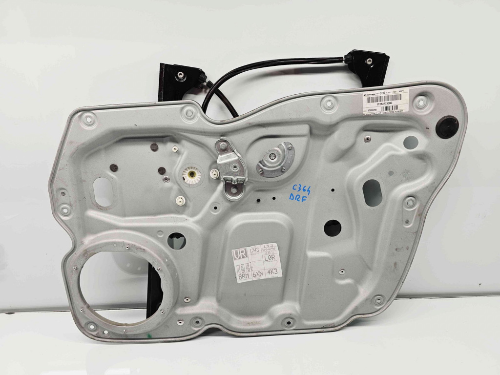 Macara electrica geam dreapta fata Volkswagen Touran II (1T3) [Fabr 2010-2015] 1T2837730BC