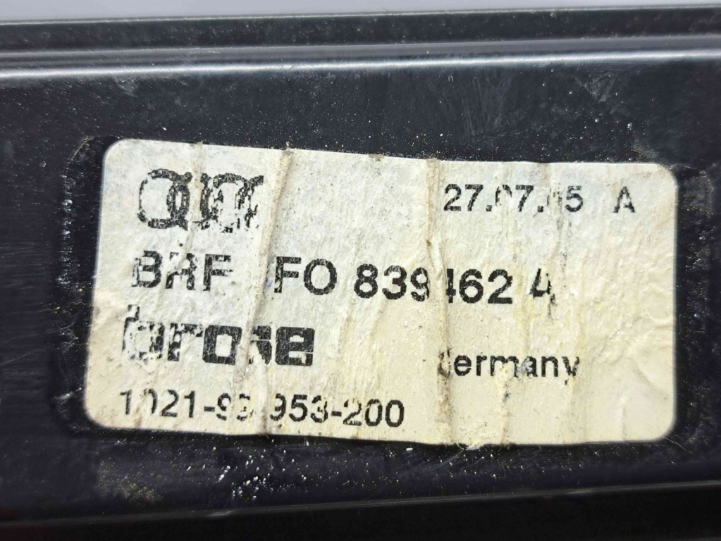 Macara electrica geam dreapta spate Audi A6 (4F2, C6) [Fabr 2004-2010] 4F0839462A