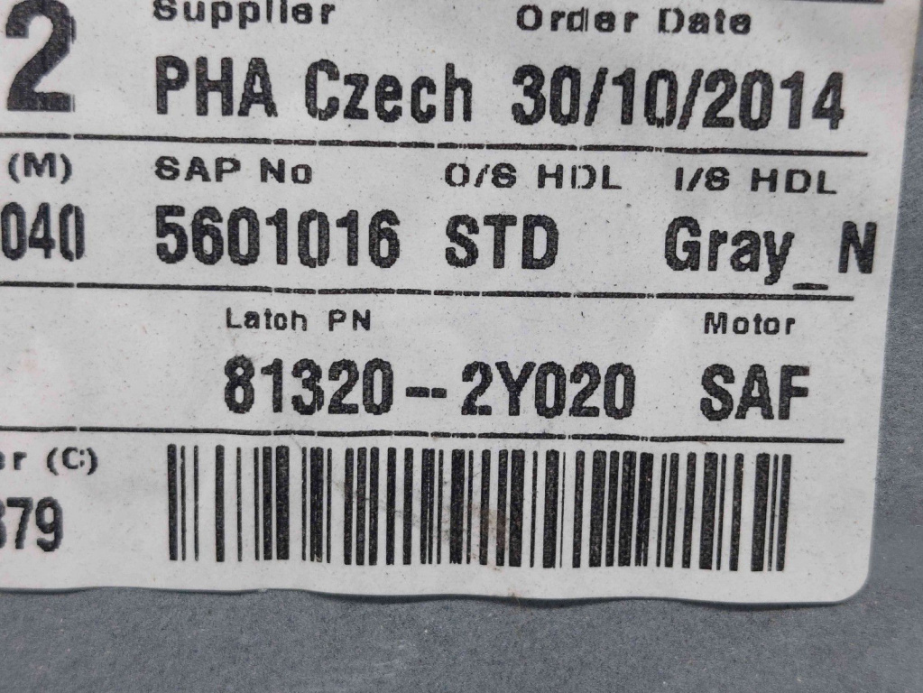 Macara electrica geam dreapta spate Hyundai ix35 (LM) [Fabr 2010-2017] 81320-2Y020