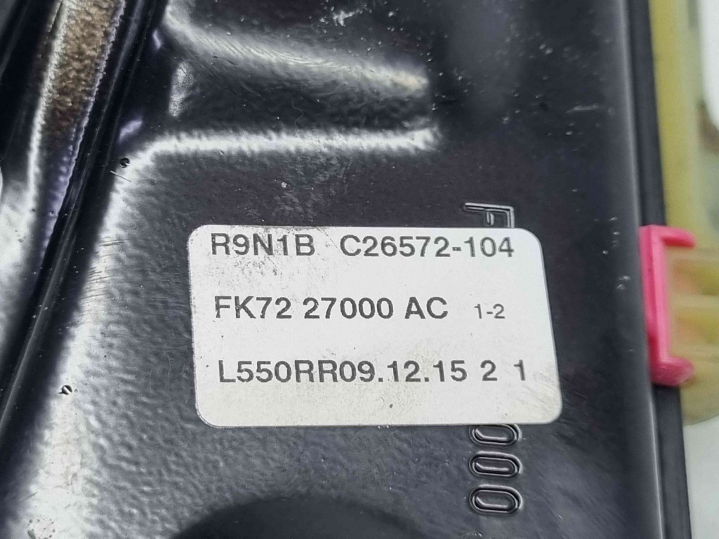 Macara electrica geam dreapta spate LAND ROVER Discovery Sport (L550) [Fabr 2014-2022] FK72-27000-AC