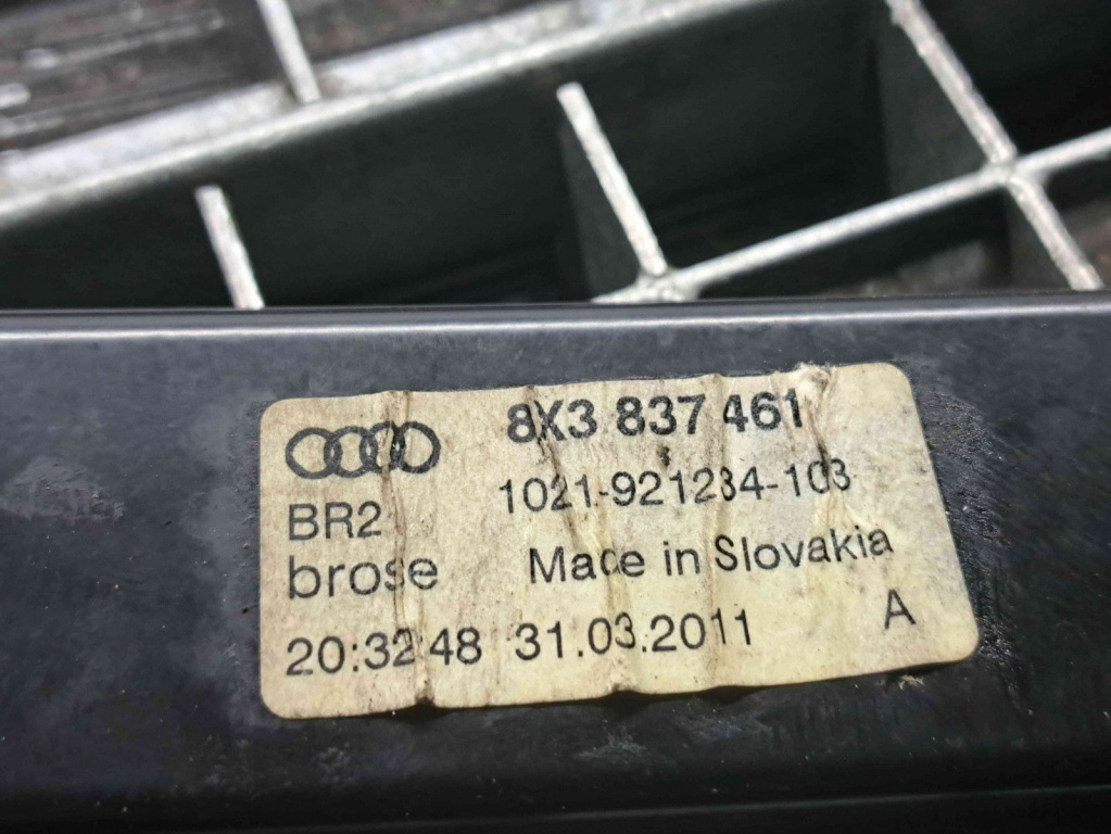 Macara electrica geam stanga fata Audi A1 (8X1) [Fabr 2010-2018] 8X3837461