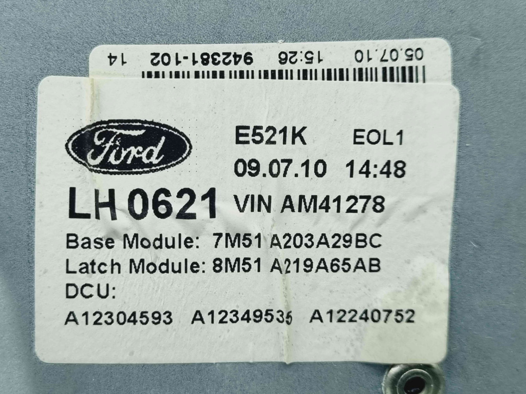 Macara electrica geam stanga fata Ford Focus 1 [Fabr 1998-2005] 7M51-A203A29-BC