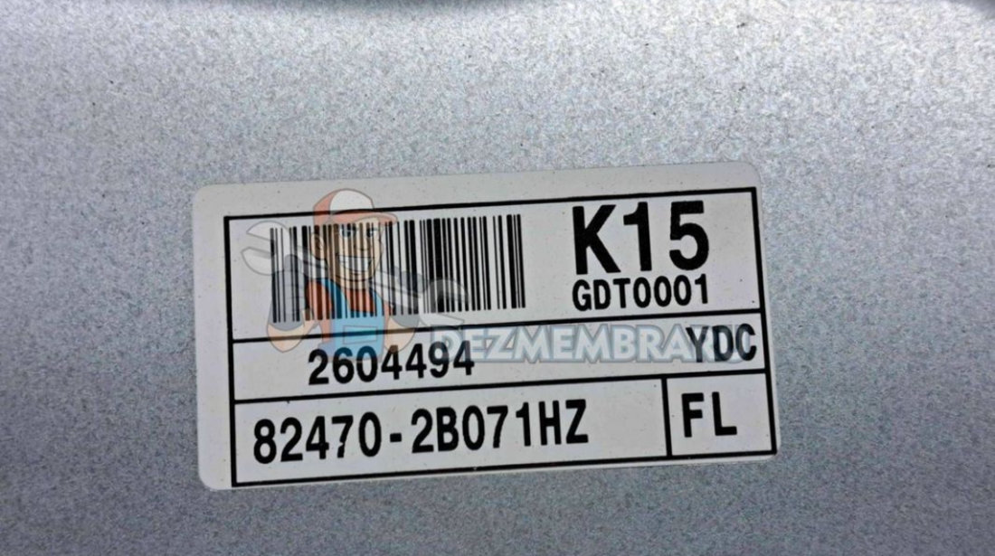 Macara electrica geam stanga fata Hyundai Santa Fe 2 (CM) [Fabr 2005-2012] 82470-2B071HZ