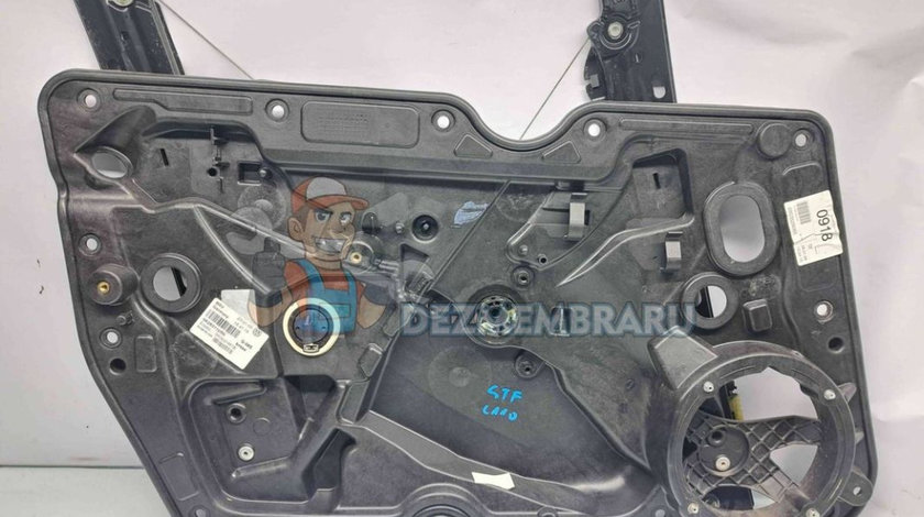 Macara electrica geam stanga fata Volkswagen Golf 6 (5K1) [Fabr 2009-2013] 5K2837729M