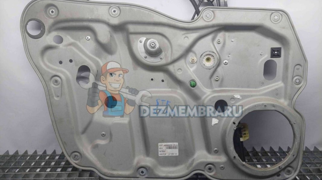 Macara electrica geam stanga fata Volkswagen Caddy 3 (2KA, 2KH) [Fabr 2004-2009] 1T0837755