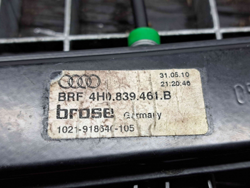 Macara electrica geam stanga spate Audi A8 (4H) [Fabr 2010-2017] 4H0839461B