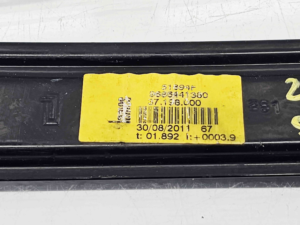 Macara electrica geam stanga spate Peugeot 508 Break GT [Fabr 2010-2018] 9686441380