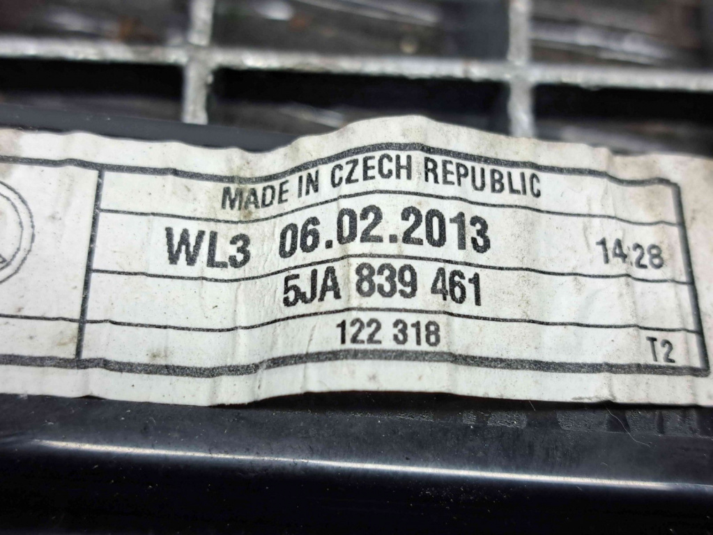 Macara electrica geam stanga spate Skoda Rapid (NH3) [Fabr 2012-2019] 5JA839461